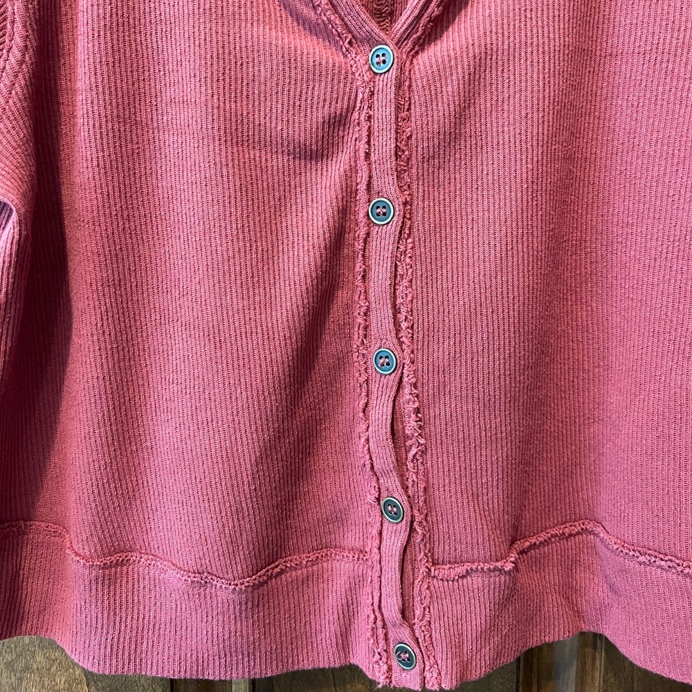Free People Mauve Shirt Size XL - Picture 2 of 5